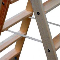 Стремянка деревянная ЭЛЬБРУС двусторонняя со ступенями 2х5