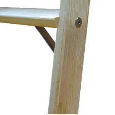 Стремянка деревянная ЭЛЬБРУС двусторонняя со ступенями 2х5